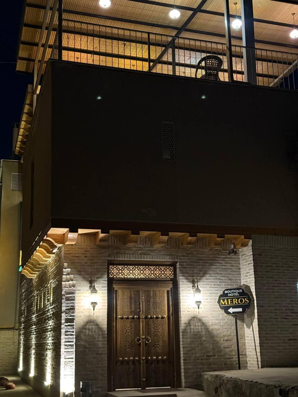 Meros Hotel Buxoro Ngoại thất bức ảnh